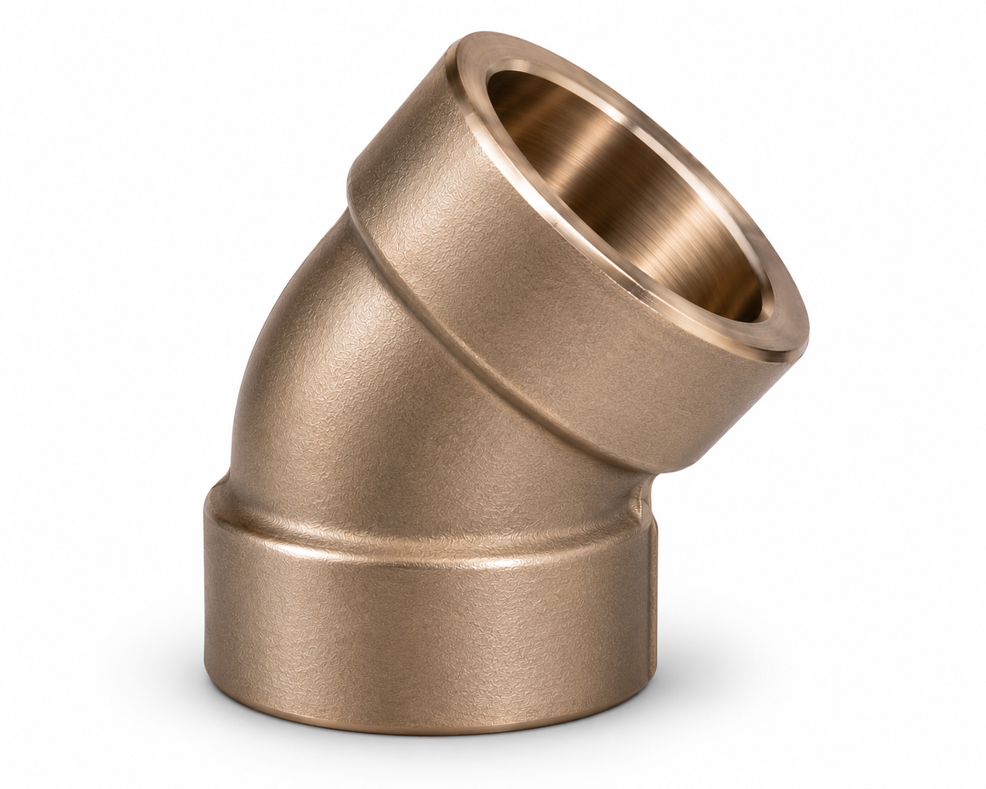 Copper nickel 45° Elbow forged fitting — Socket Weld