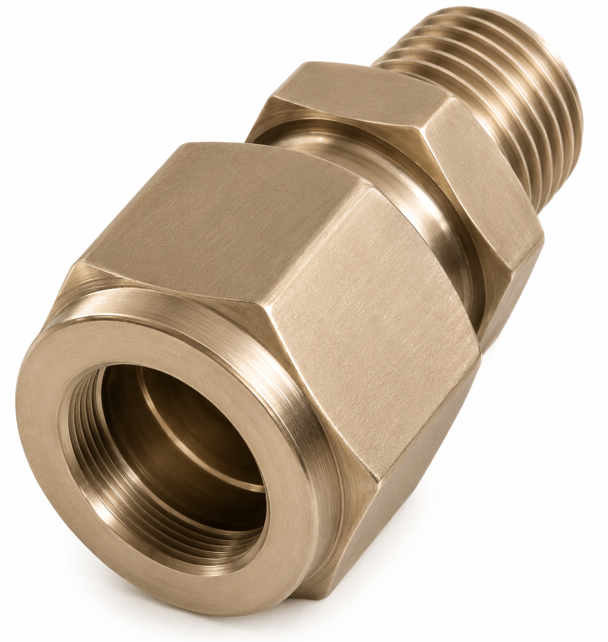 Copper nickel Compression Adapter forged fitting — Specialty