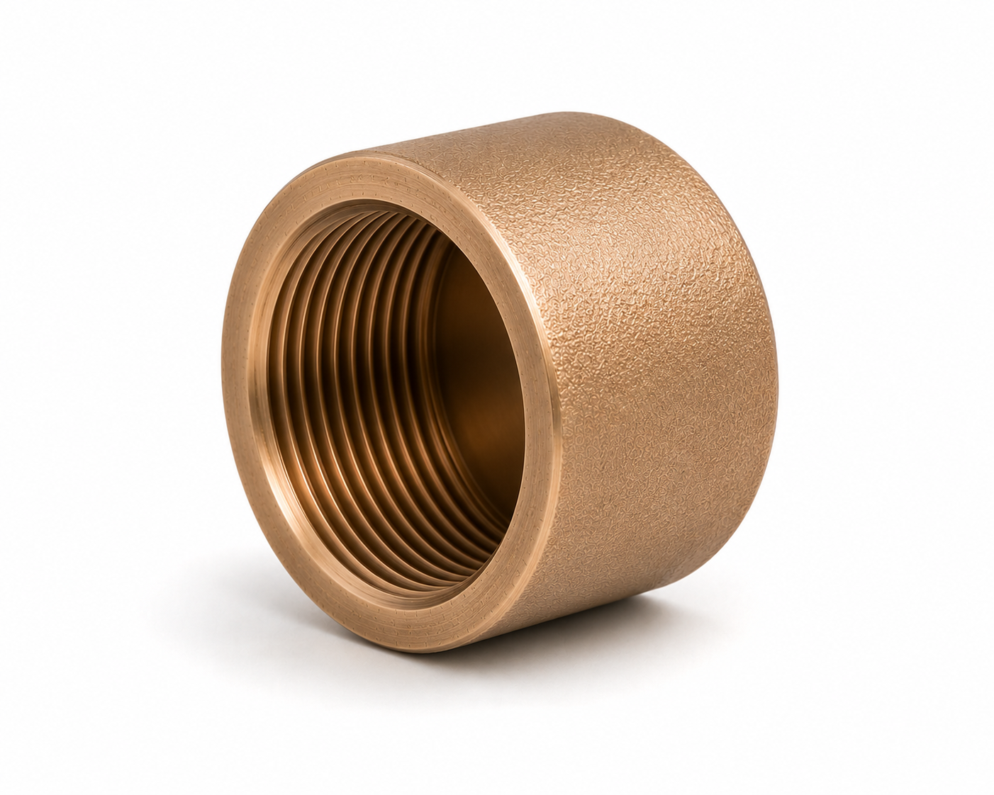 Copper nickel Cap forged fitting — Threaded