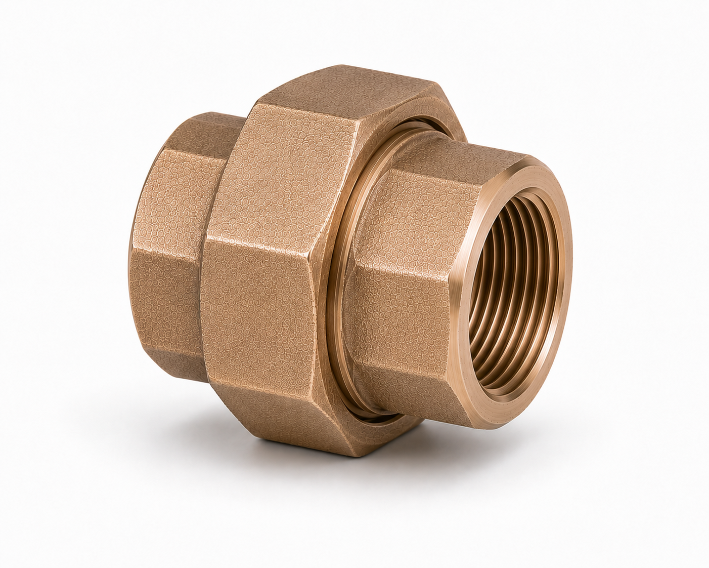 Copper nickel Union forged fitting — Threaded
